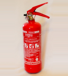 Gaśnica proszkowa GP2x ABC, 2kg proszku