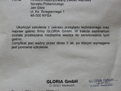 Zaświadczenie o ukończeniu szkolenia